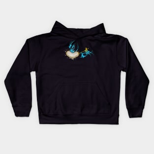 Lemon Doughnut Dragons Kids Hoodie